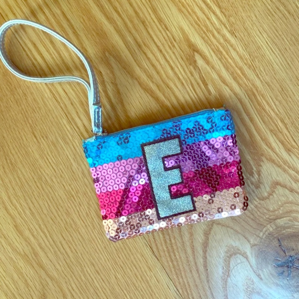 CLOSET CLEAROUT ‼️Letter "E" "Justice" WRISTLET